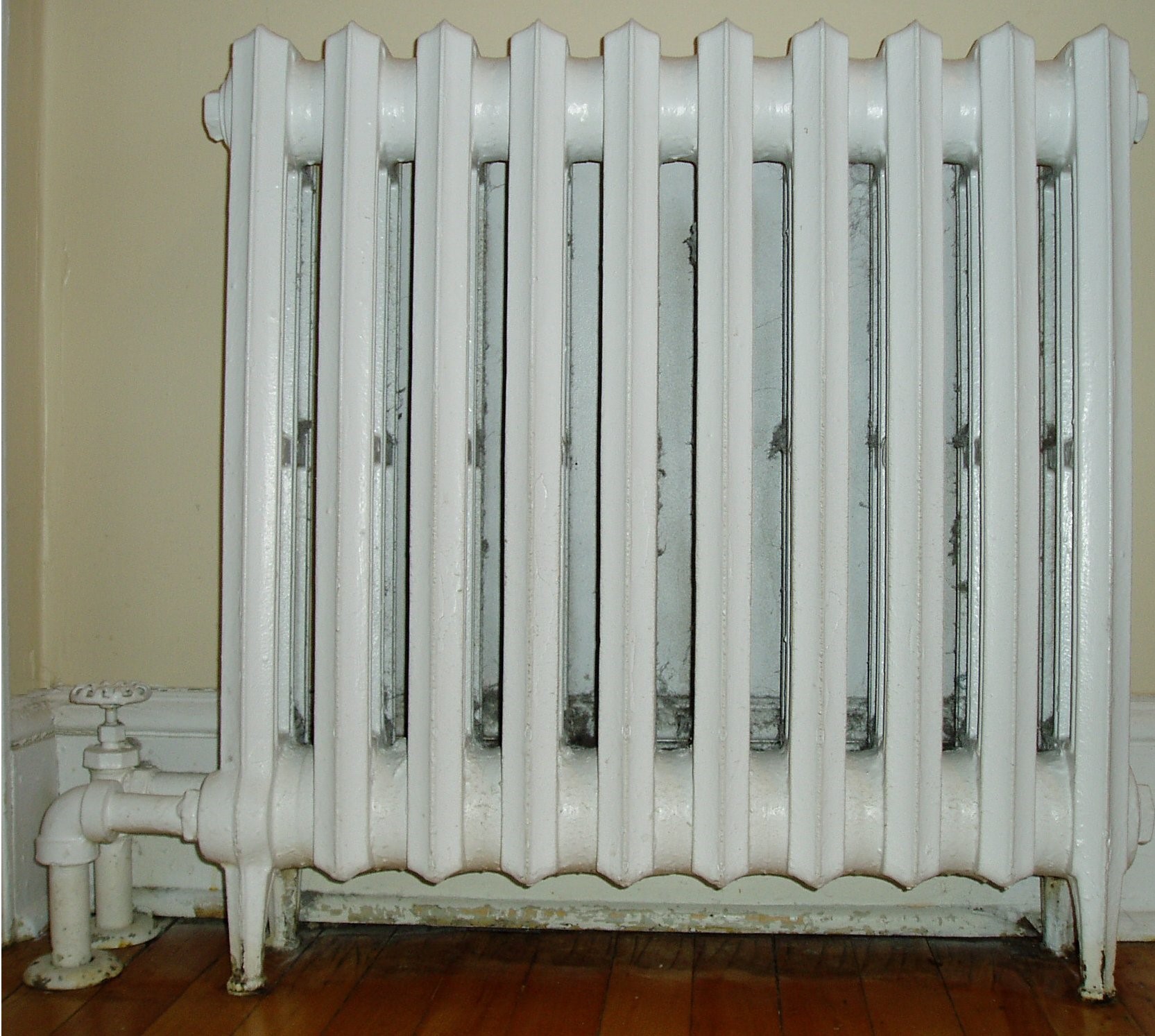 replacing a radiator at home